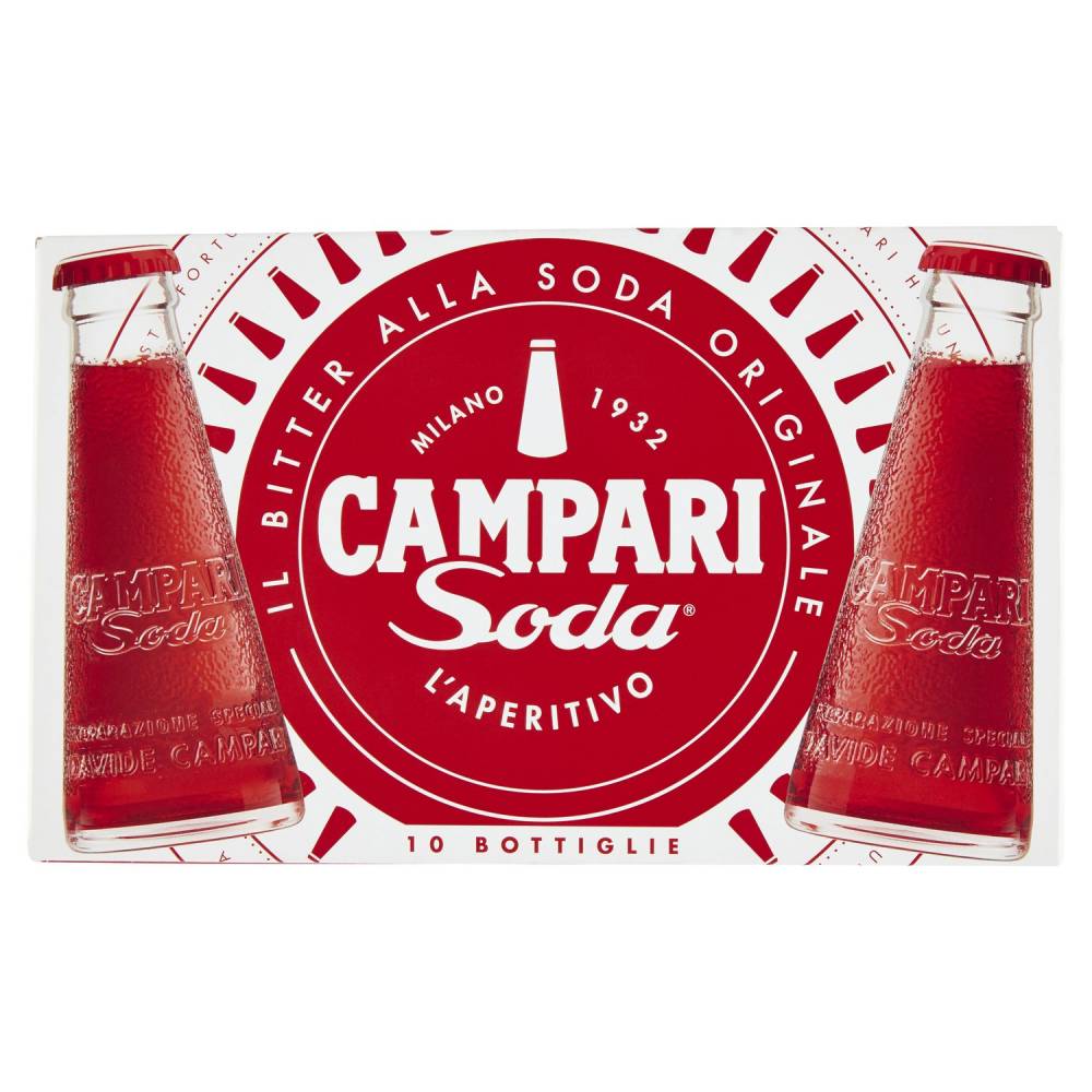 CAMPARI BITTER SODA x10 ELIMINARE