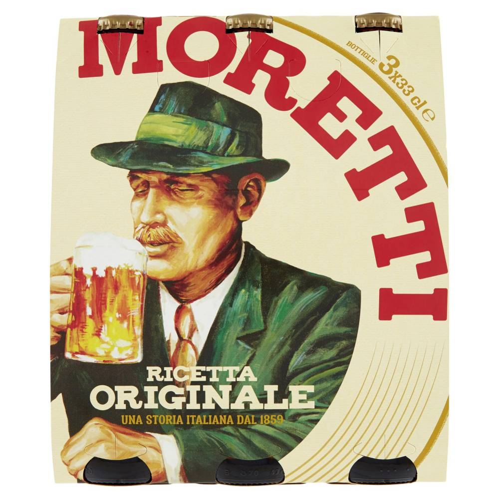 MORETTI BIRRA X3 CL33