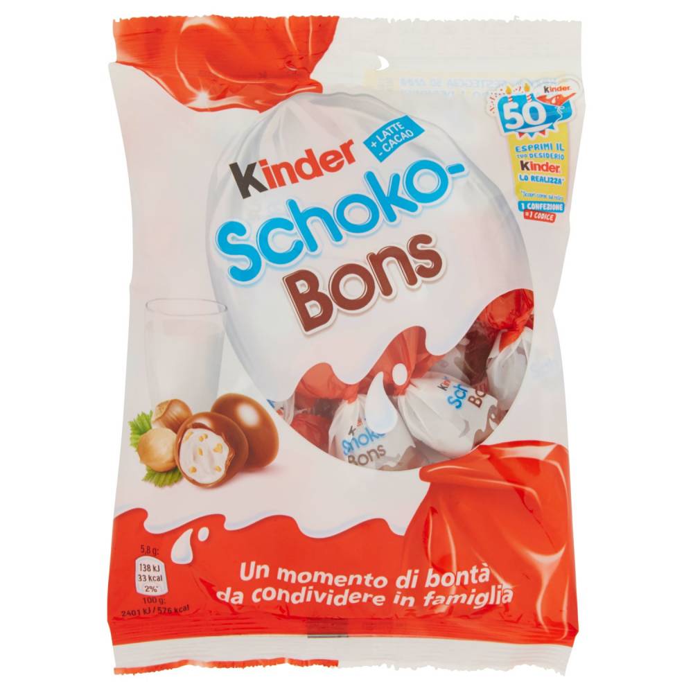 KINDER SCHOKOBONS X2 GR125