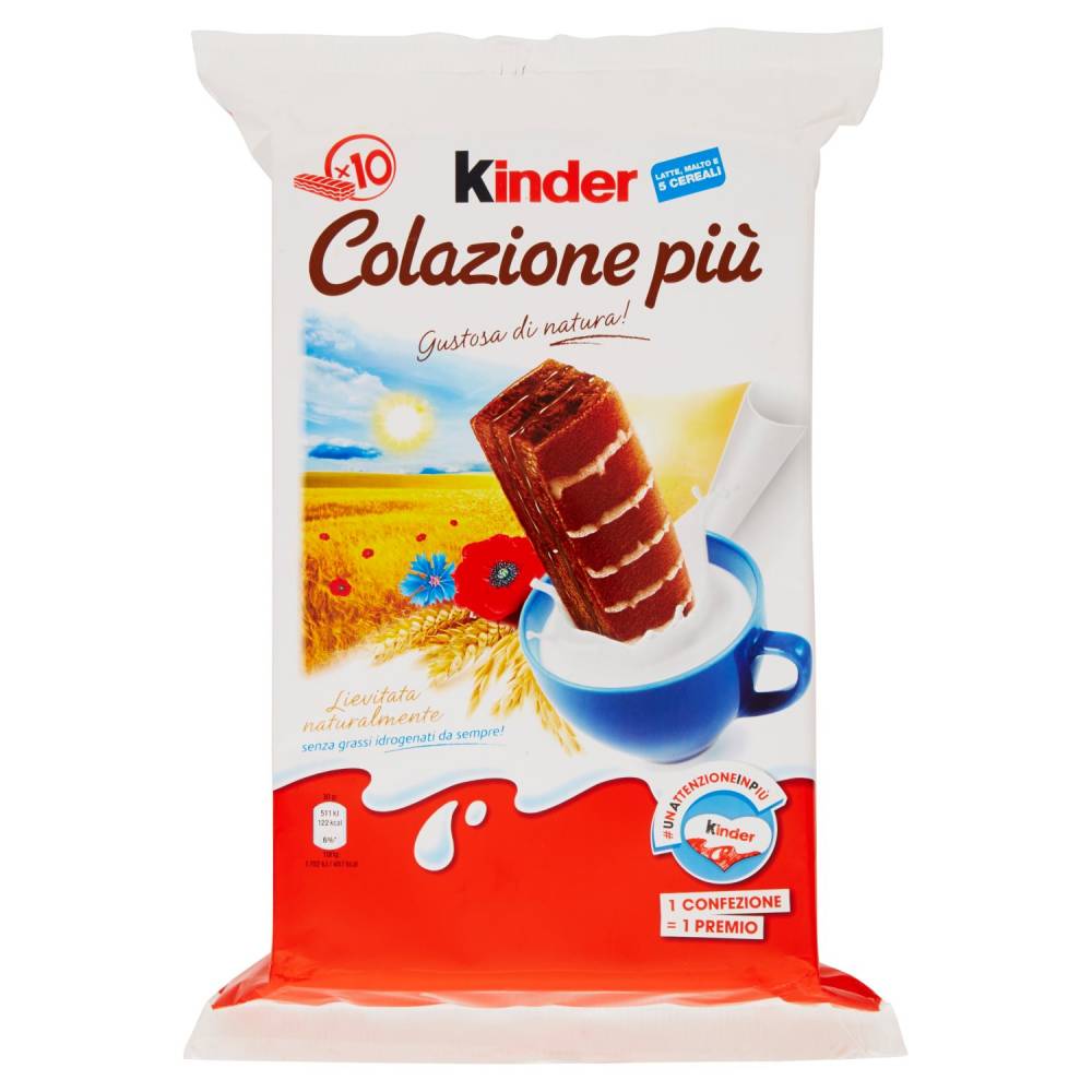 KINDER COLAZIONE PIU T10 GR300