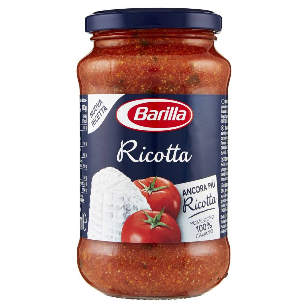 BARILLA SUGO POM/RICOTTA GR400