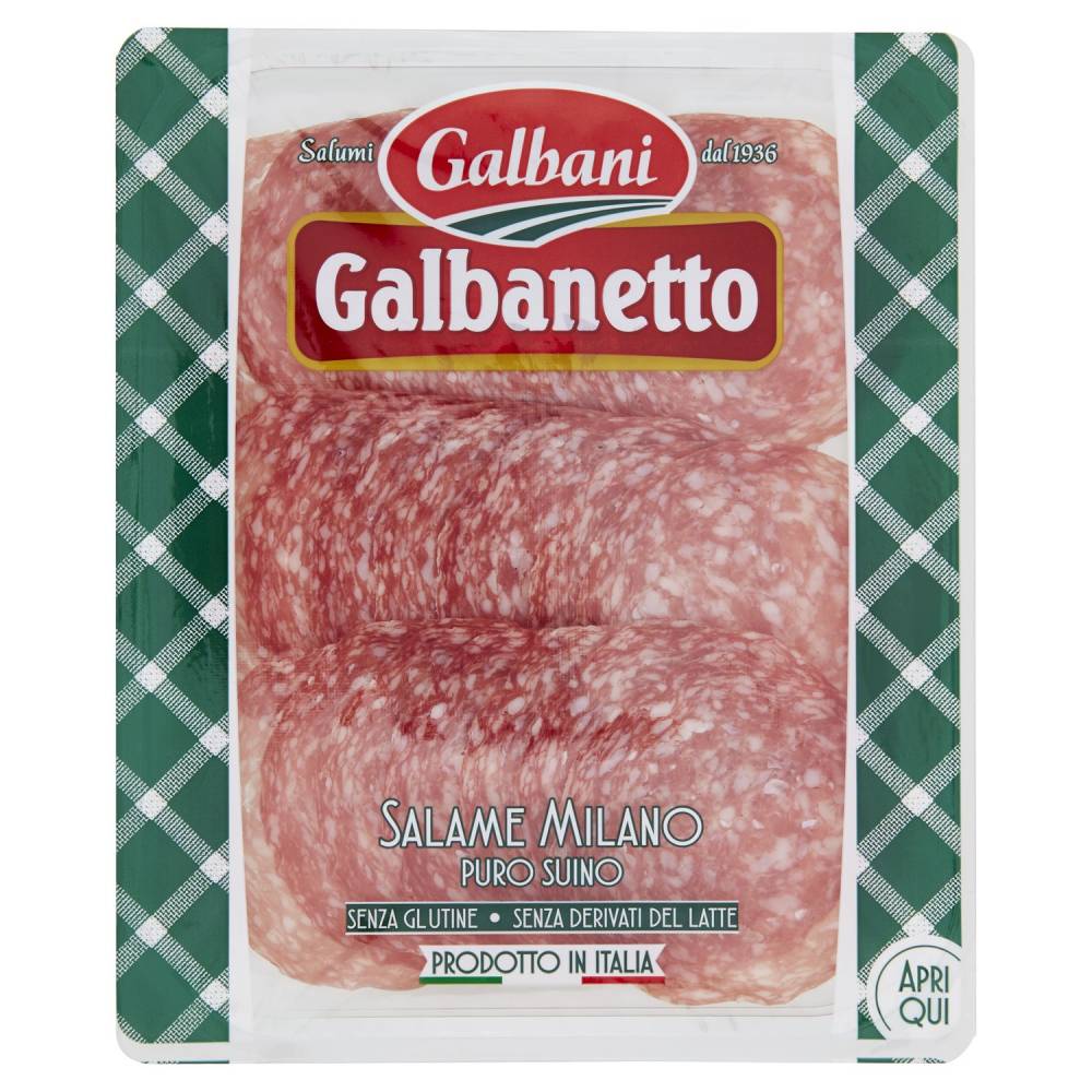 GALBANI SALAME MILANO GR.100