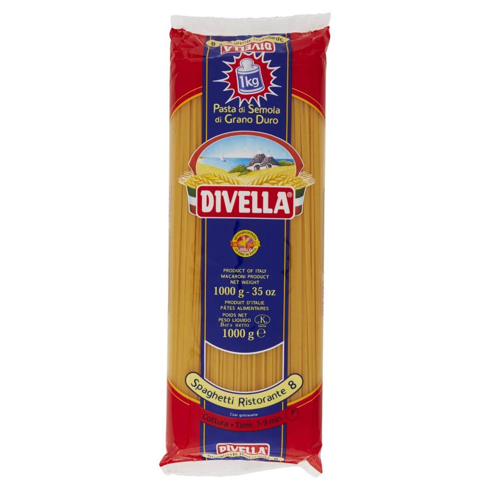 DIVELLA 8K SPAGHETTI RIST.KG.1