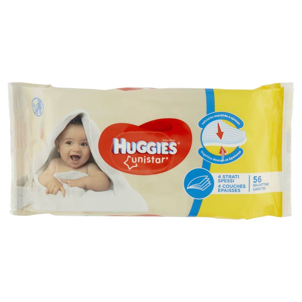 HUGGIES UNISTAR SALVIETTE 56