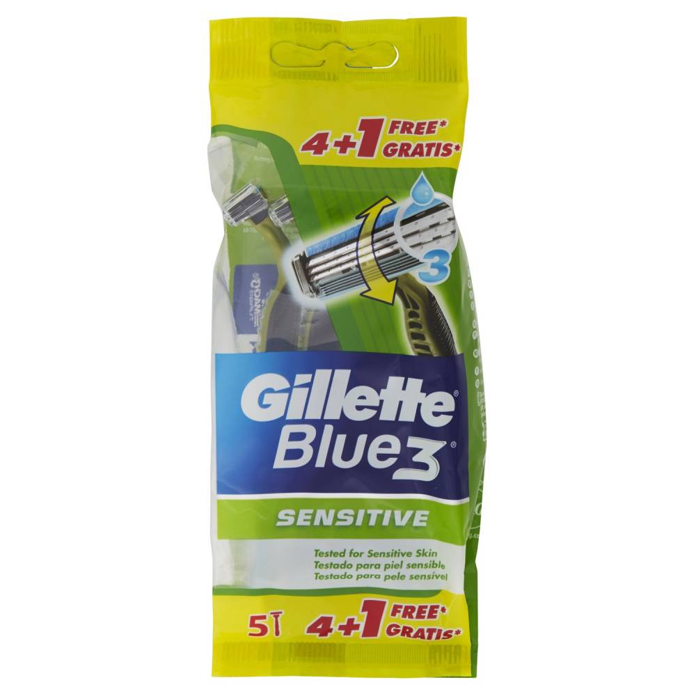 GILLETTE BLUE 3 U&G SENS X 4