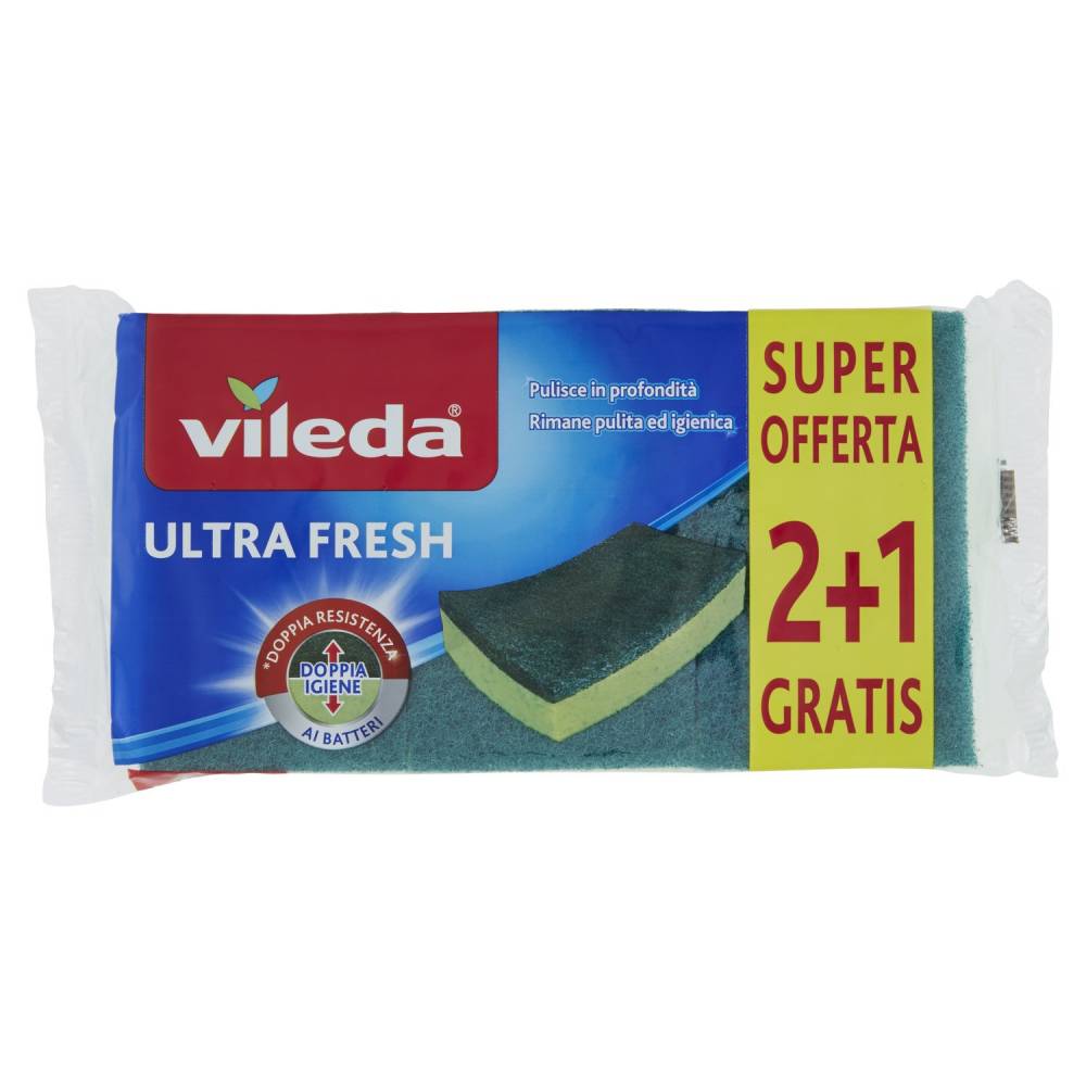 VILEDA SPUGNA ULTRAFRESH 2+1