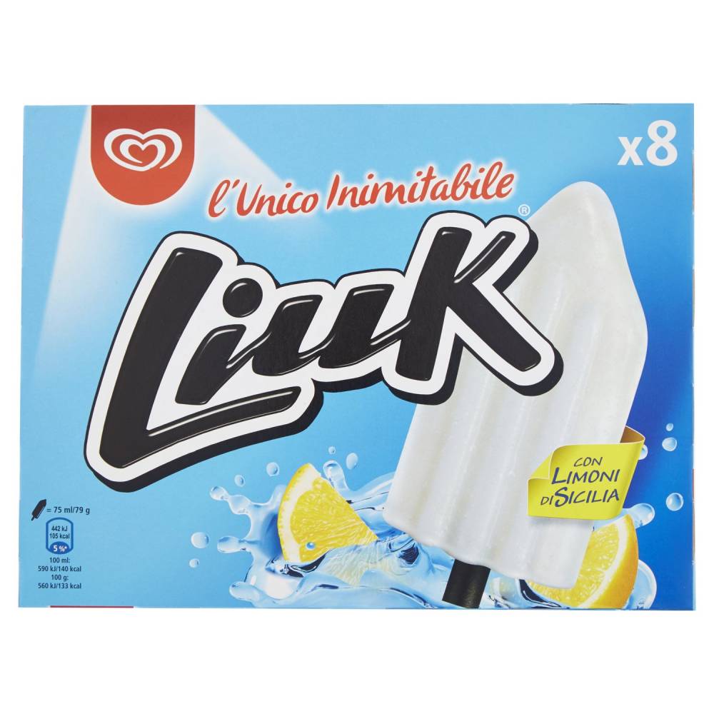 ALGIDA LIUK LIMONE X8 GR.632