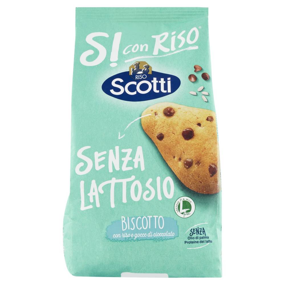 SCOTTI BISCOTTI RISO CIOC.G350