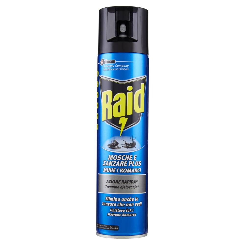 RAID MOSCHE E ZANZARE SPRAY400