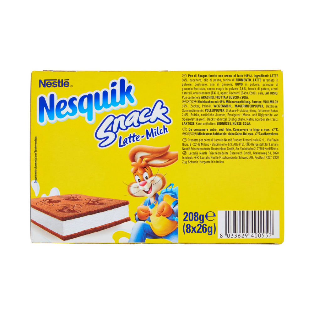 DIA S.r.l. - NESQUIK SNACK LATTE G.26X5